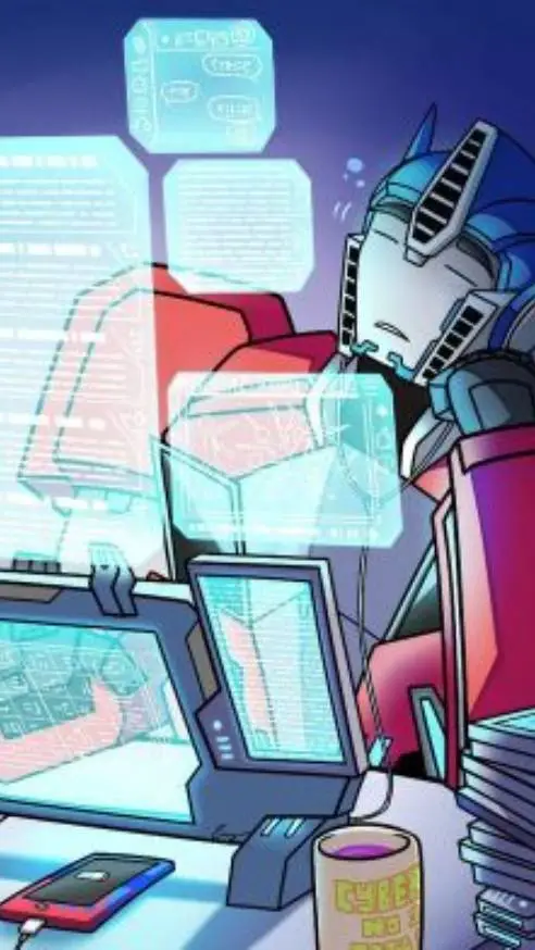 ai character: tfp background