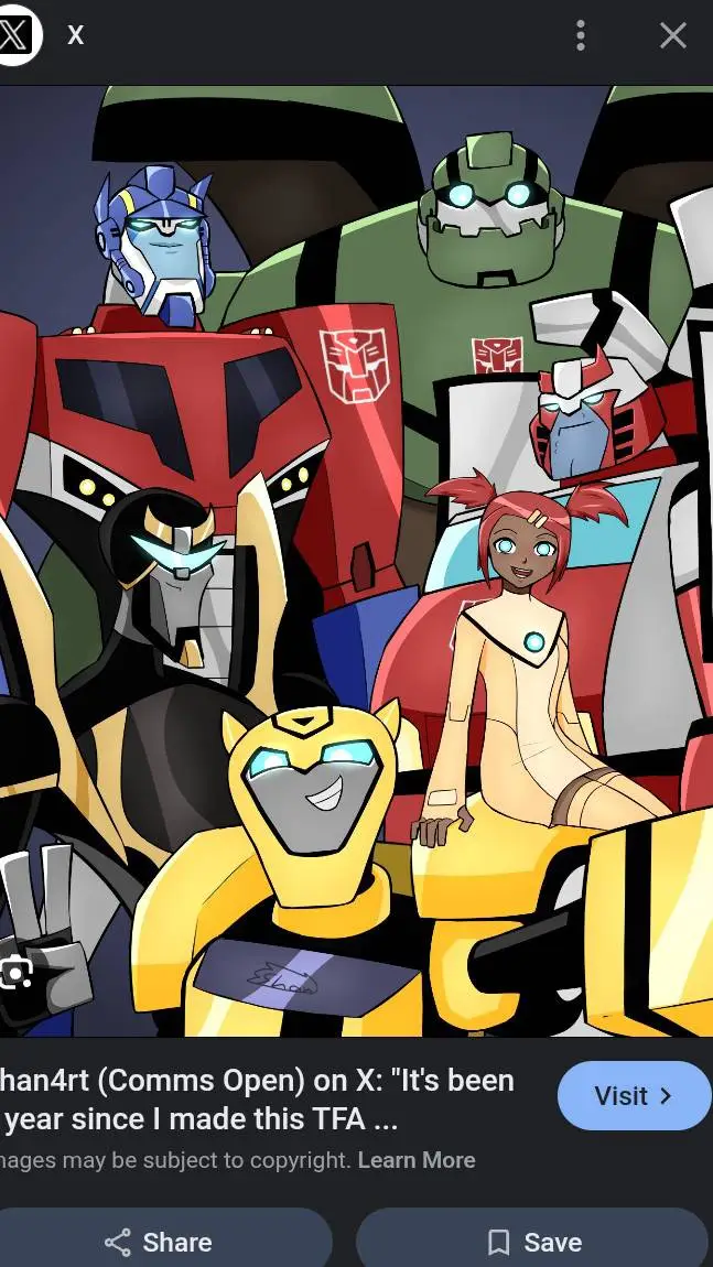 ai character: tfa autobots background