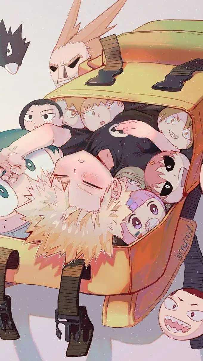 ai character: Toddler Katsuki background