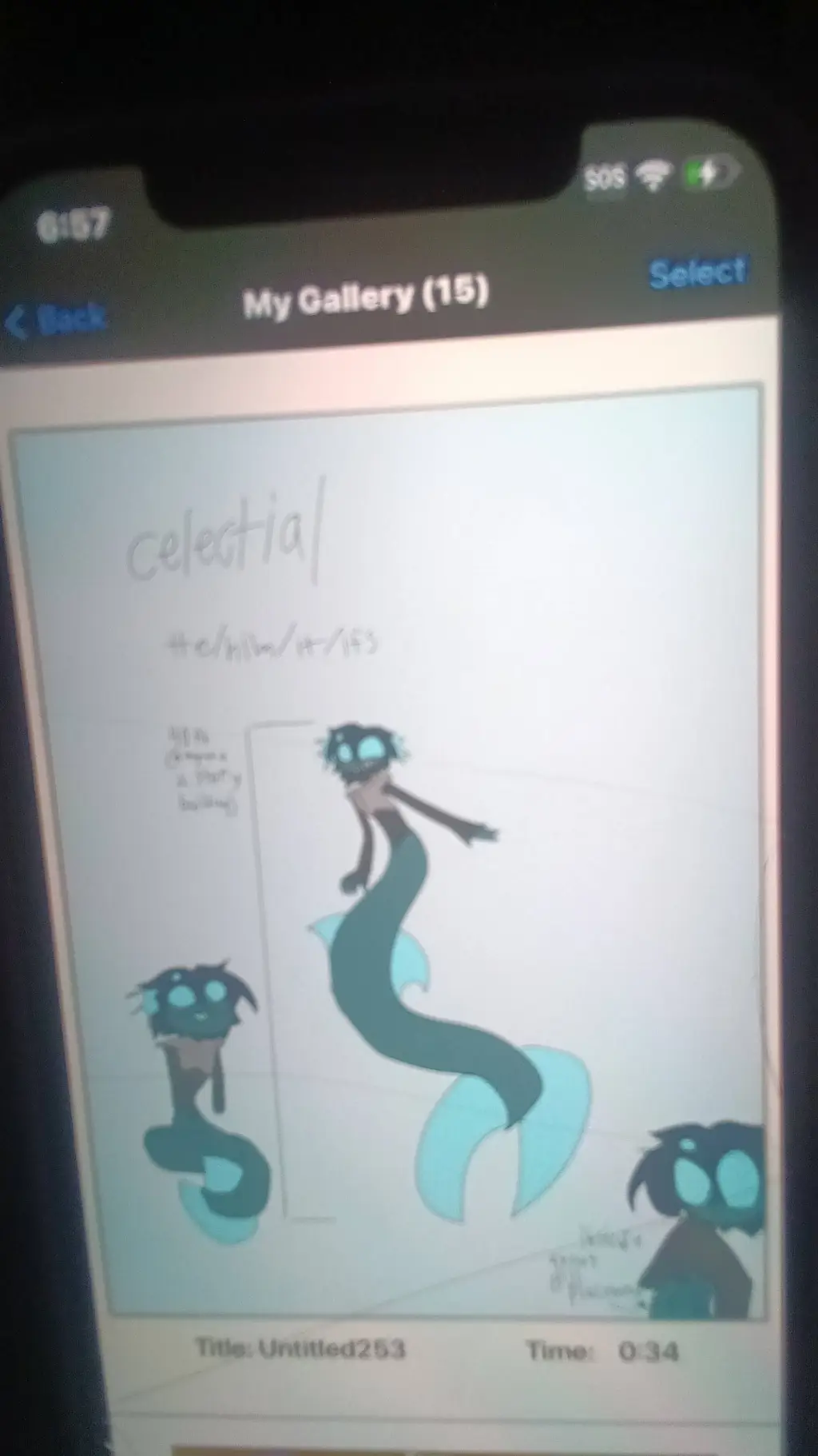 ai character: celestial background