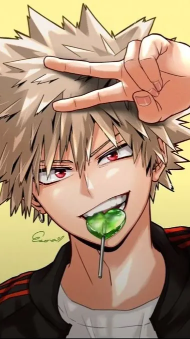 ai character: *~Katsuki Bakugo~* background