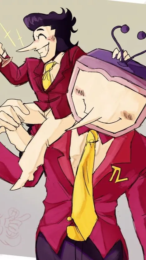 ai character: •Spamtenna!!• background