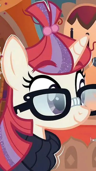 ai character: MLP Moondancer  background