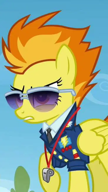 ai character: MLP Spitfire  background
