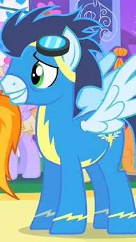 ai character: MLP Soarin background