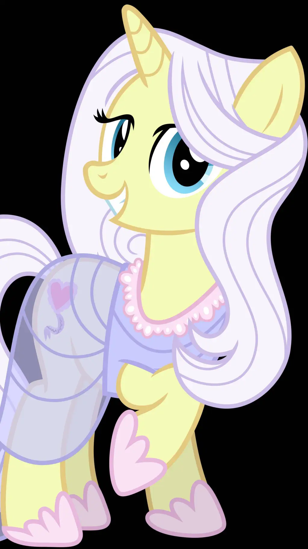 ai character: MLP Lily Lace background
