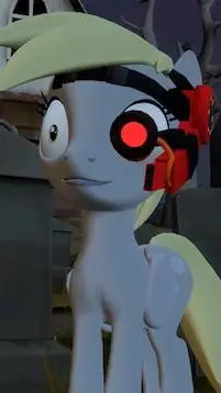 ai character: MLP Derpigun background