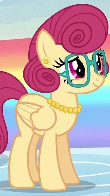 ai character: MLP Mrs Shy background