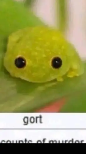 ai character: a cute little frog background