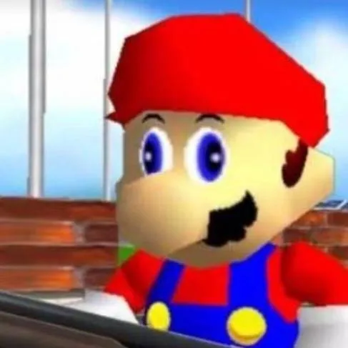 chat with ai character: Mario has a gun