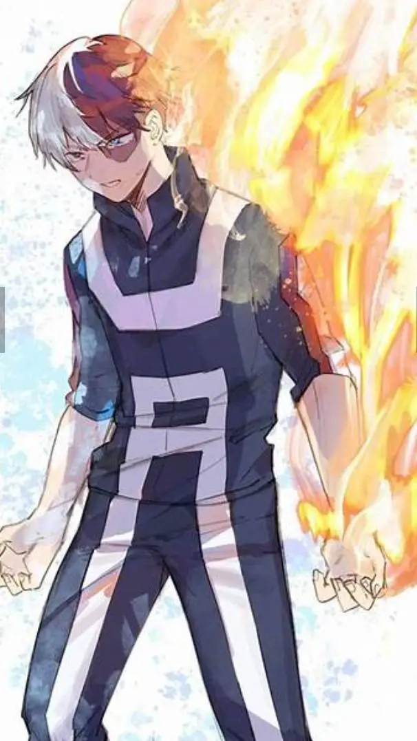 ai character: Todoroki  background