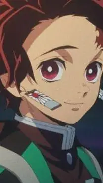 ai character: tanjiro NOOOOOOOOO background