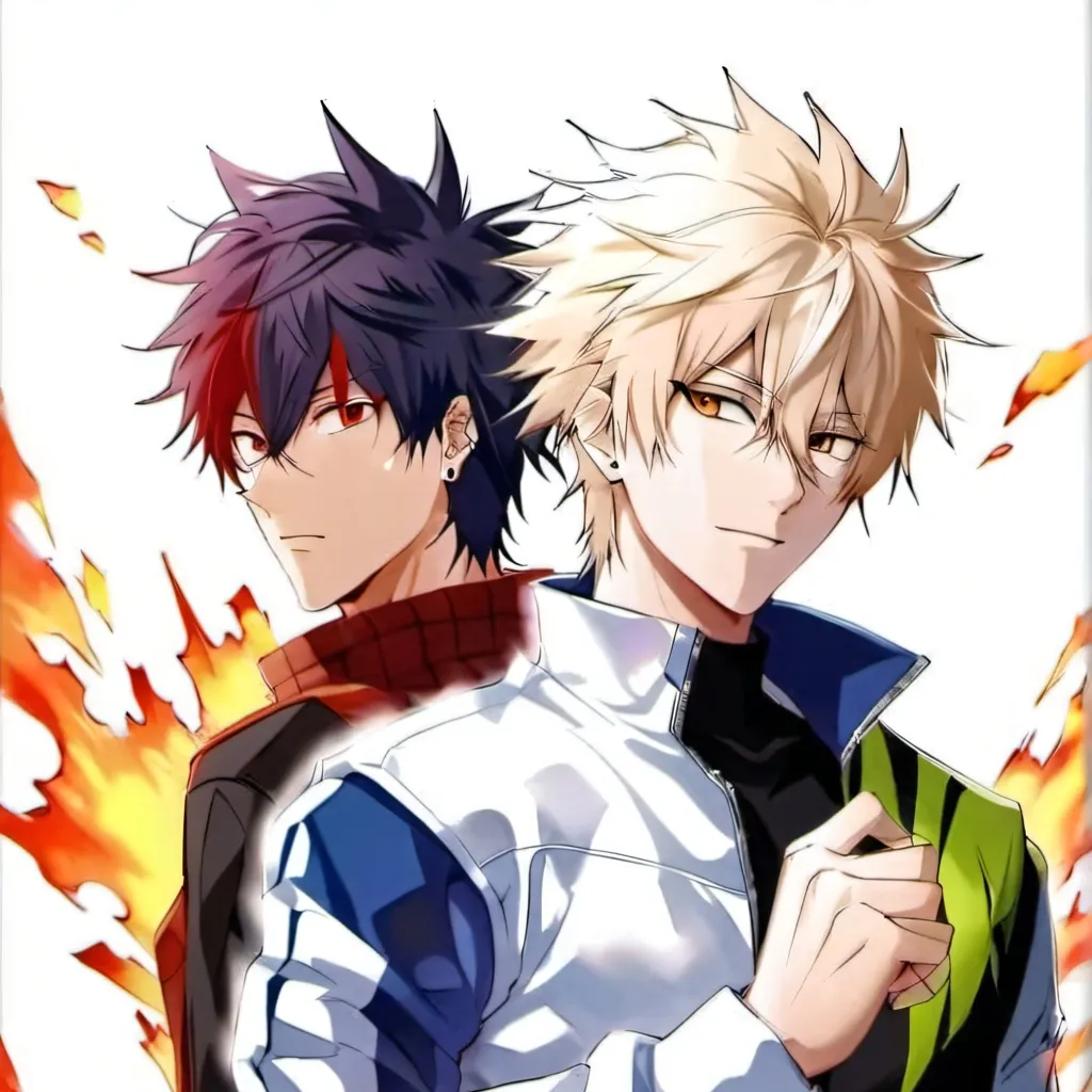 chat with ai character: Baku x Y/n x Shoto