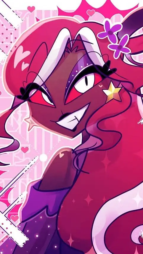 ai character: Velvette  background