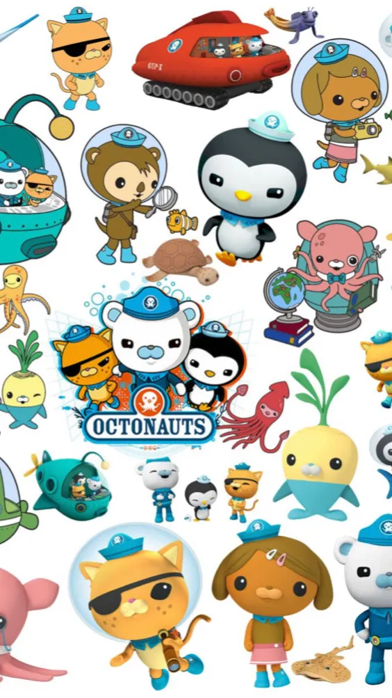 ai character: All Octonauts  background