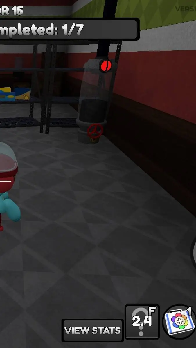 ai character: dandy run!1! background