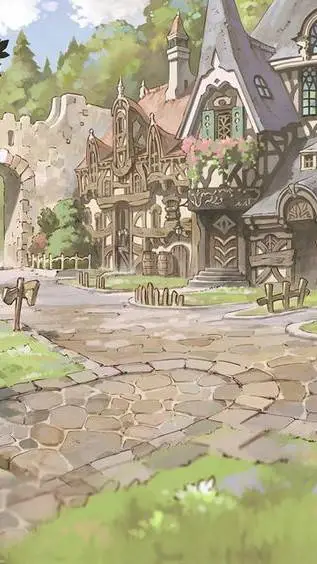 ai character: -Magical World- background
