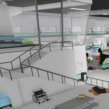 chat with ai character: Asylum Facility