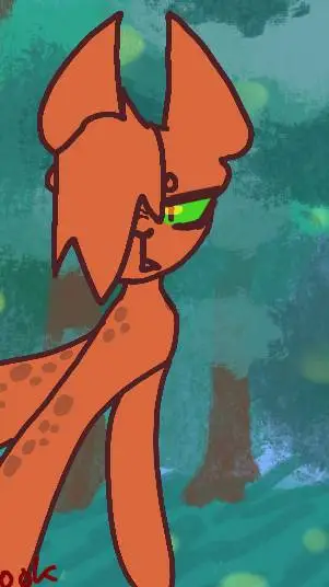 ai character: 😾leafbare😾 background