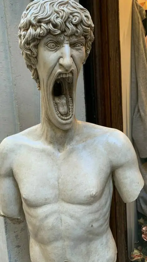 ai character: screamture background