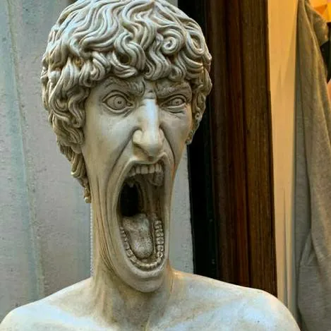 chat with ai character: screamture