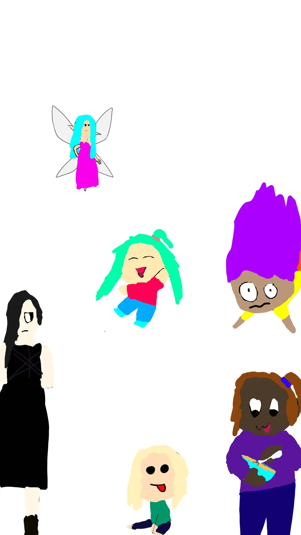 ai character: ⭐girls night⭐ background