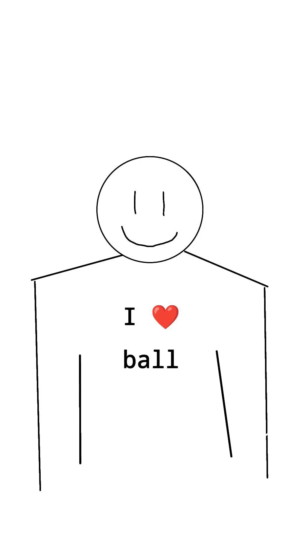 ai character: ball background