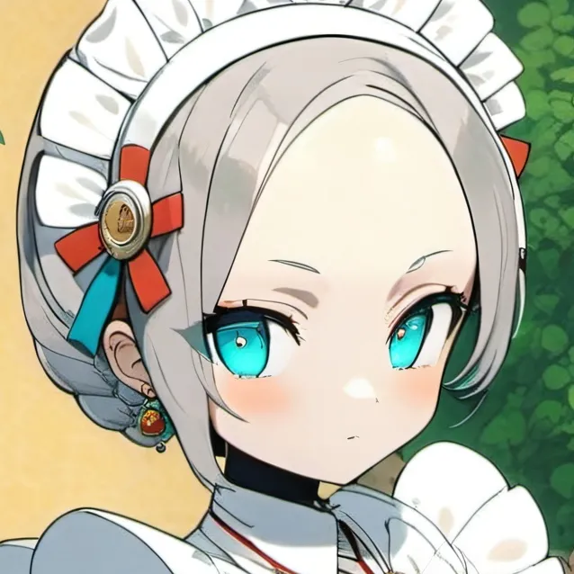 chat with ai character: robot maid