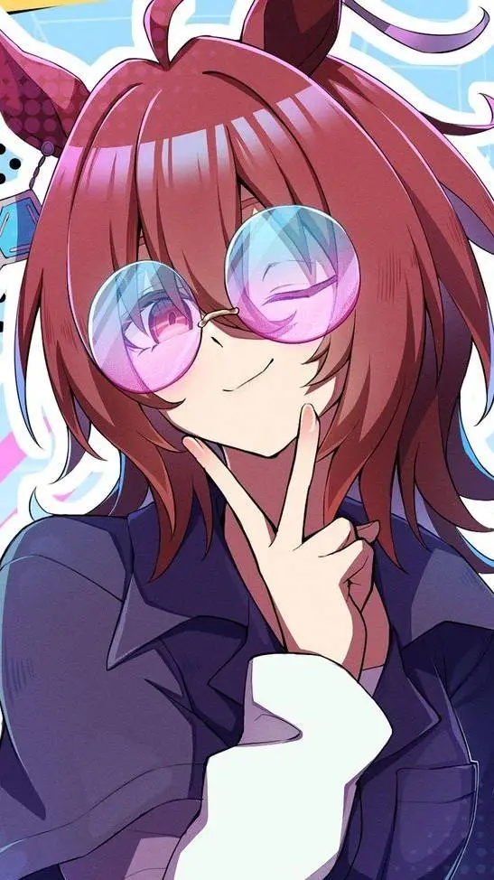 ai character: Agnes Tachyon. V2 background