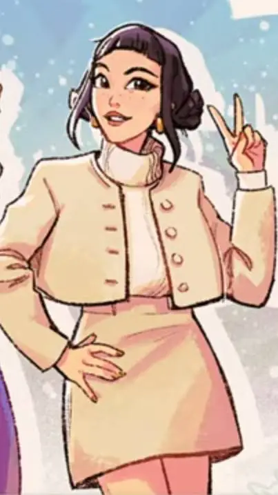 ai character: Zoey background