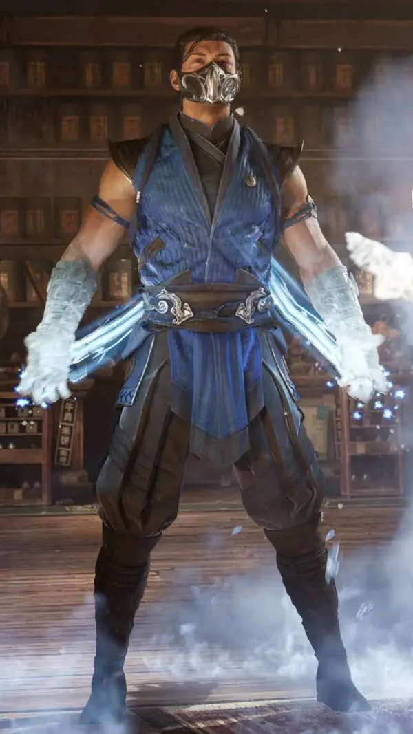 ai character: Sub Zero background