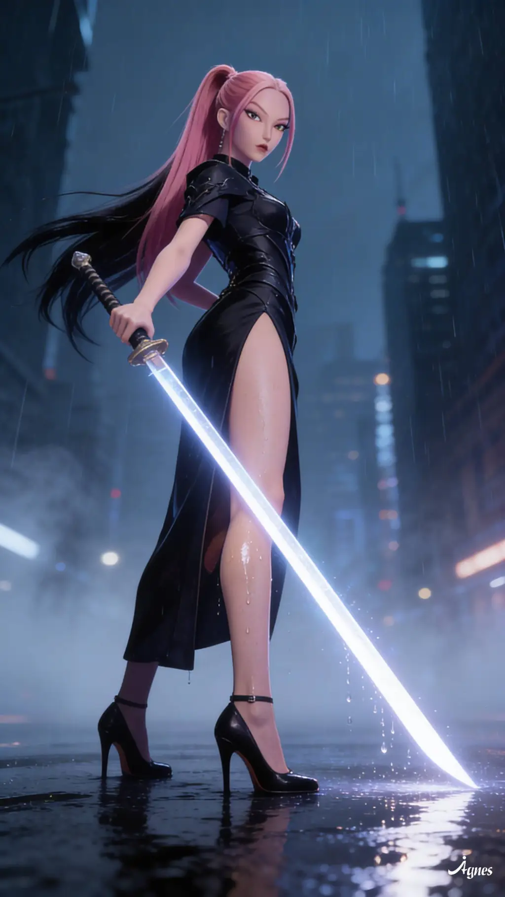 ai character: Mira background