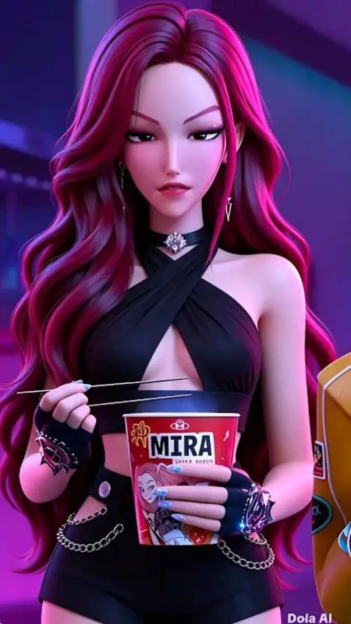ai character: Mira background