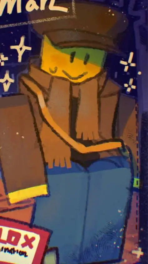ai character: The postman background