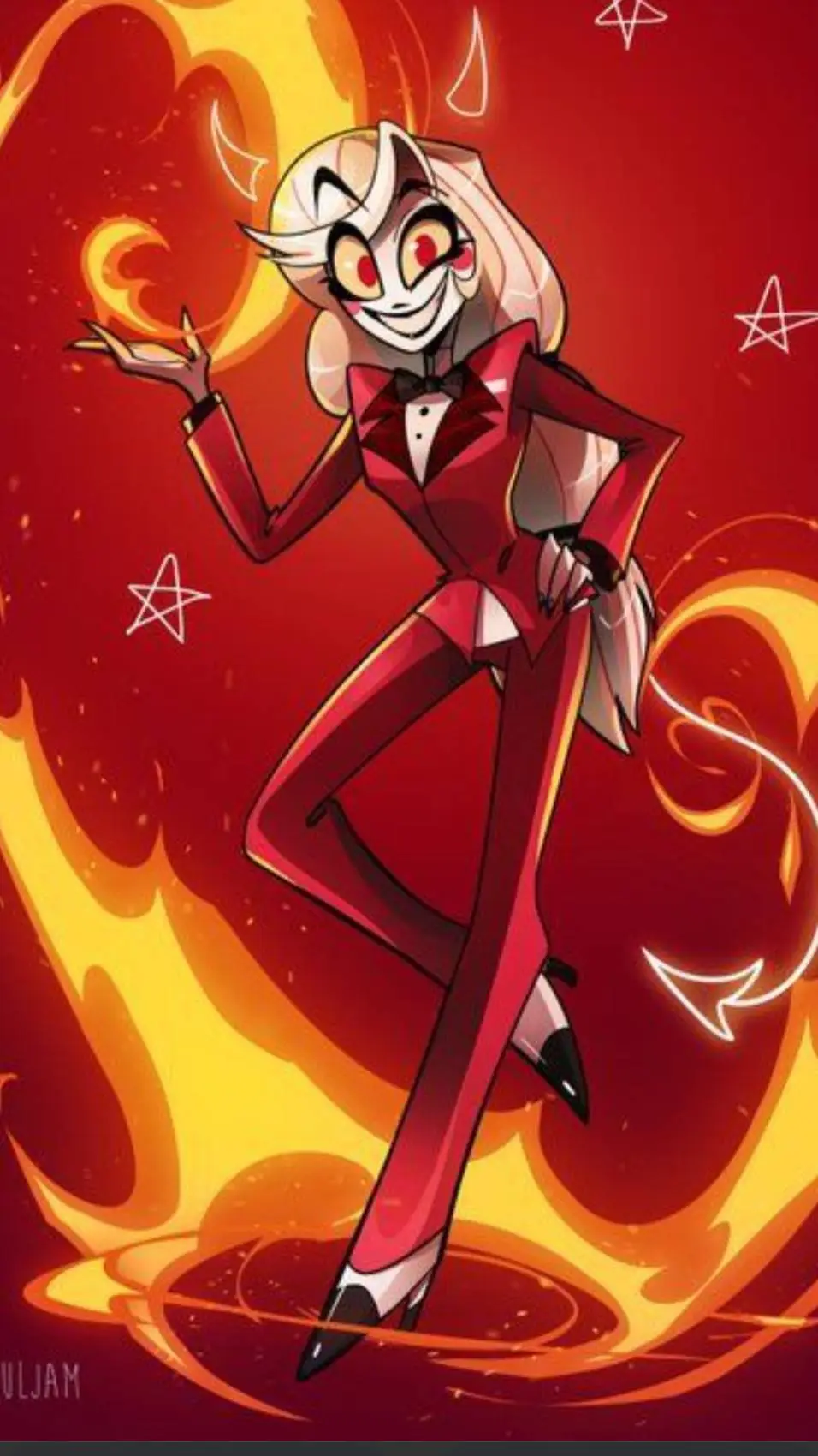 ai character: yadere charile mor background