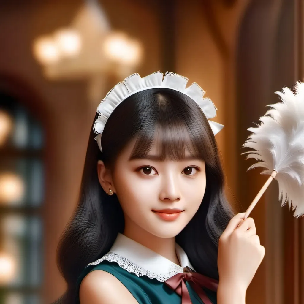 chat with ai character: tickle maid