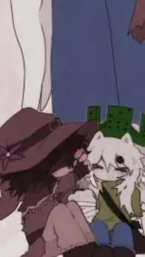 ai character: Past doublezipper background