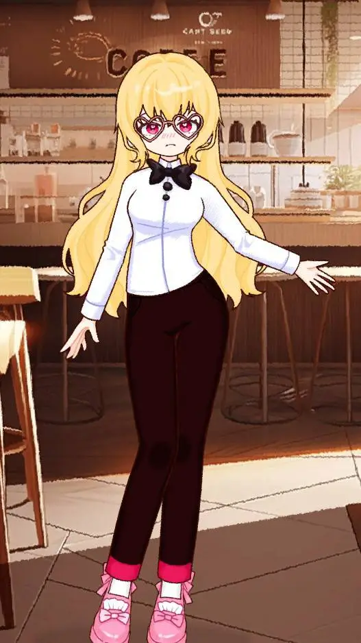 ai character: Lavender  background