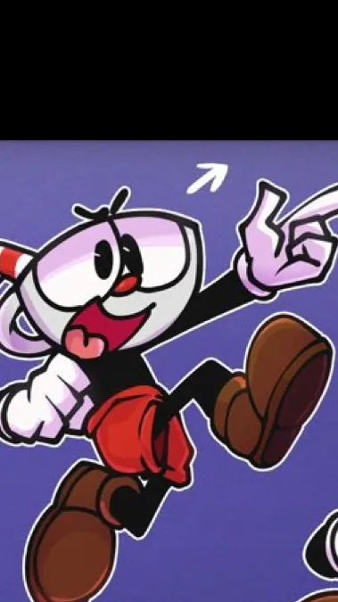 ai character: Cuphead background