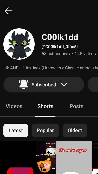 ai character: C00lk1dd_0ffic5l! background