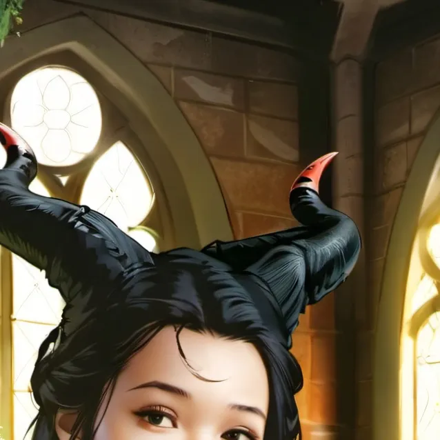 chat with ai character: Maleficent and Mal