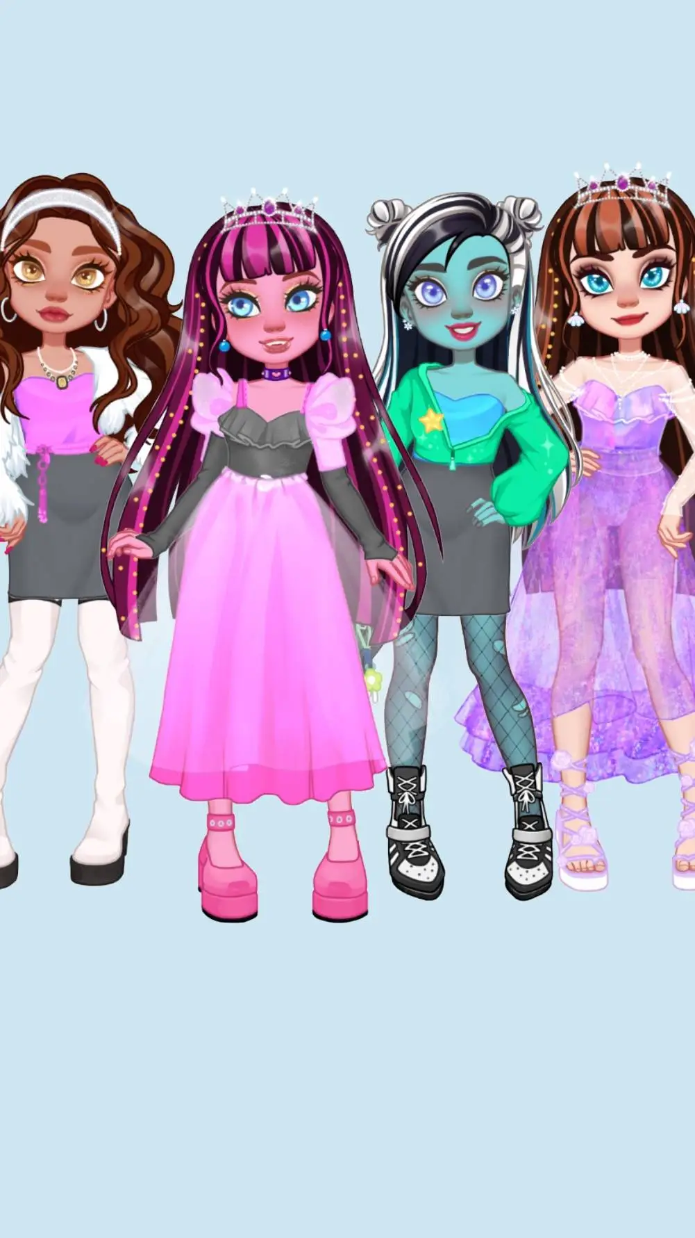 ai character: Descendant4 VK's  background