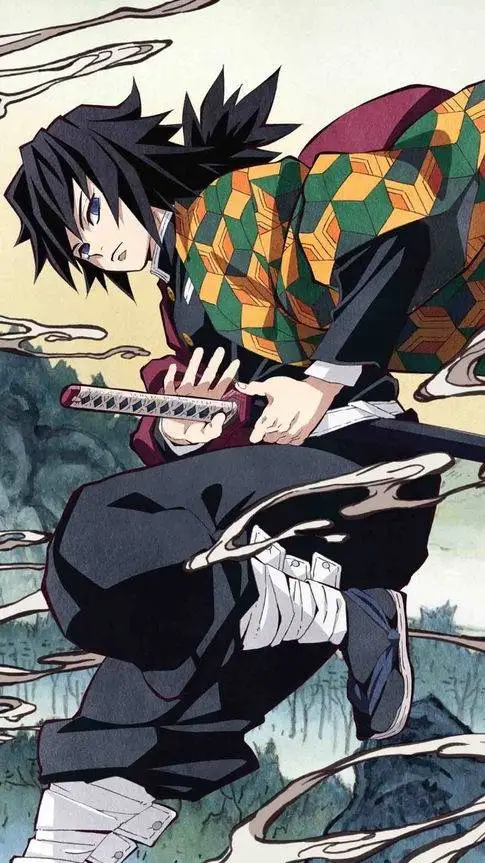 ai character: giyuu tomioka background