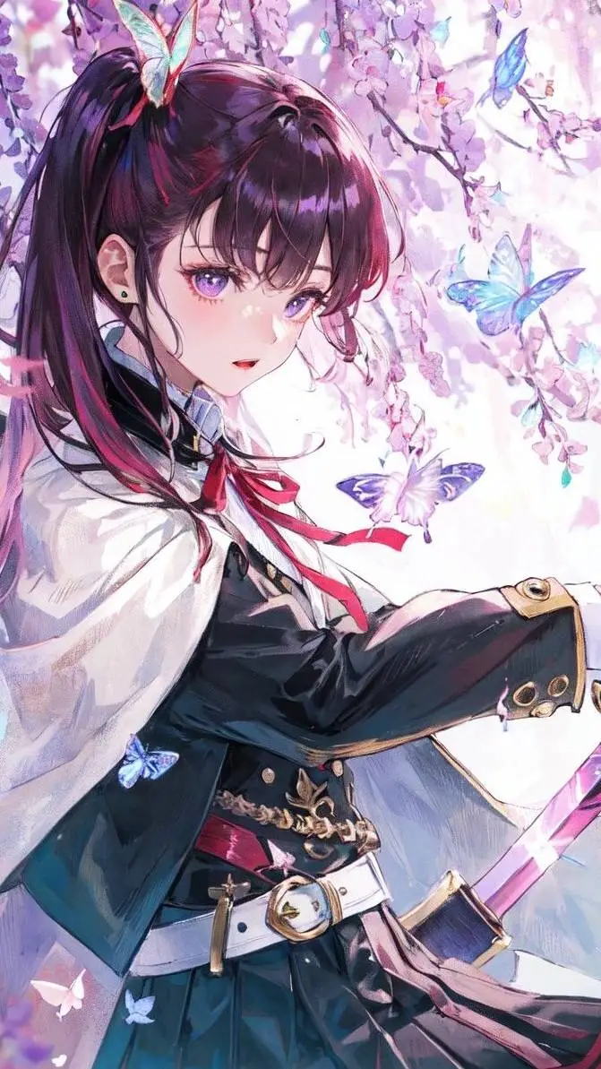 ai character: Kanao x Tanjiro background