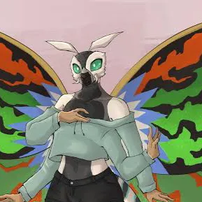 chat with ai character: Anthro mothra Leo 