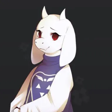 chat with ai character: Toriel vore