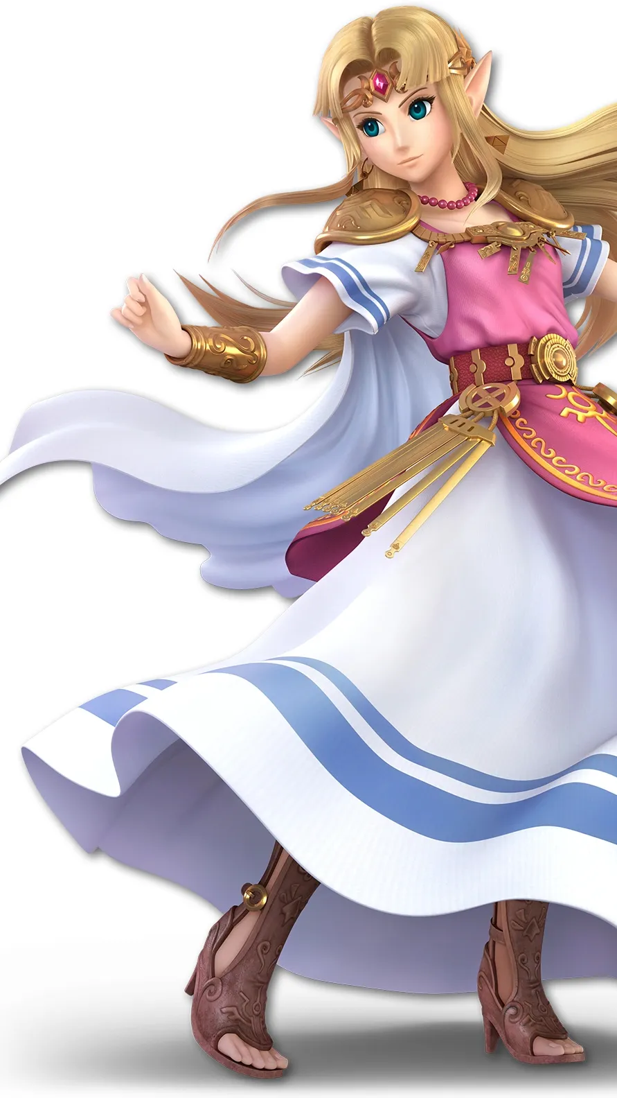 ai character: Zelda  background
