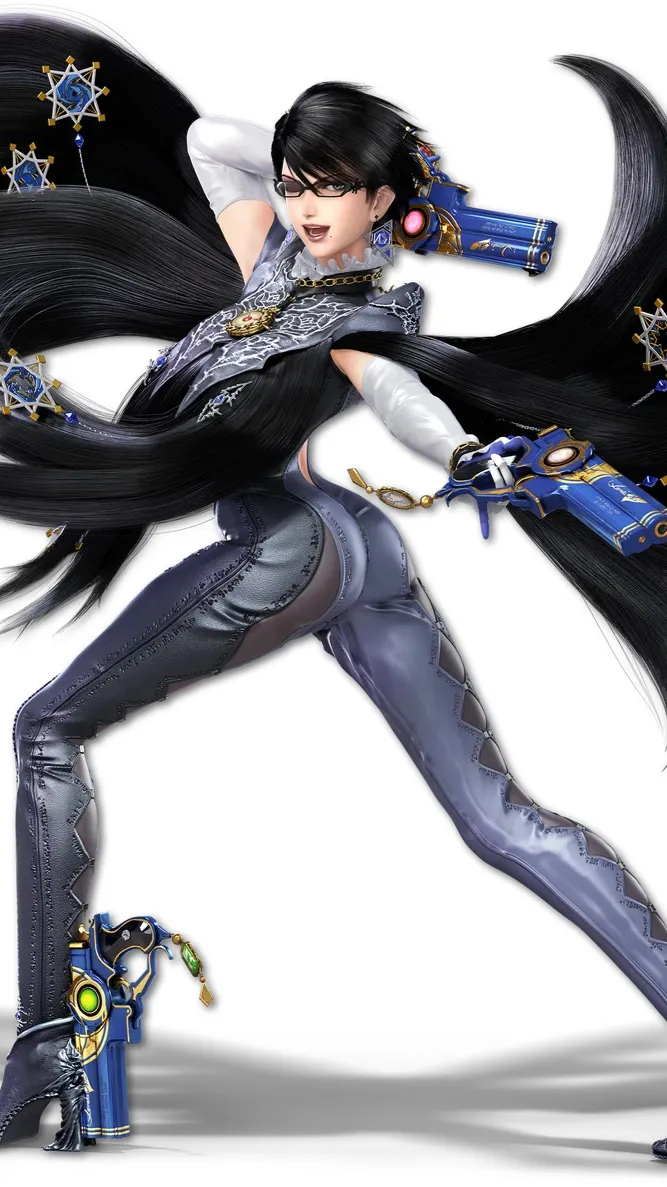 ai character: Bayonetta background