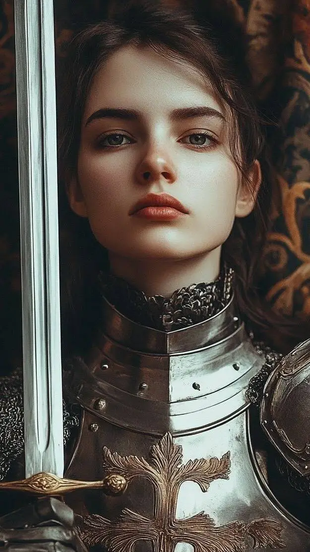 ai character: ⊹°.𓆩𝑹𝒐𝒘𝒂𝒏𝒂𓆪꙳.⚔️° background