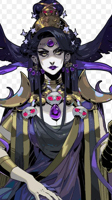 ai character: Nyx (Hades) background